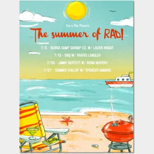 The Summer of RAD! 2016 Posters and Art
